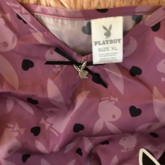 Awesome New with tags PLAYBOY silky 2 piece night sleep set - Picture 3 of 6